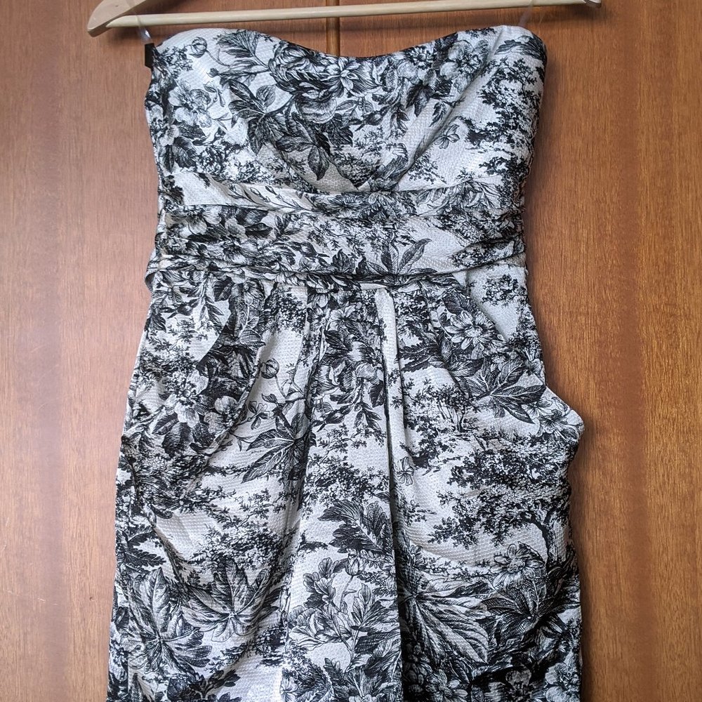 Floral cocktail dress - small